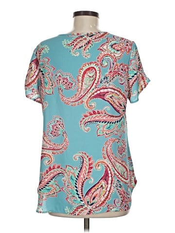 Van Heusen Short Sleeve Blouse (view 2)