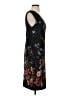 Suzy Shier Floral Black Cocktail Dress Size S - photo 4