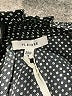 Pleione 100% Polyester Chevron-herringbone Black Long Sleeve Blouse Size 1X - photo 7
