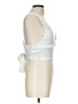 Lulus Silver Sleeveless Top Size L - photo 4