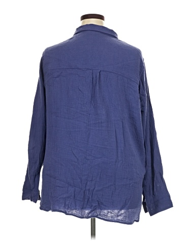 Jessica Simpson Long Sleeve Button-Down Shirt (view 2)