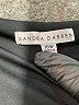 Sandra Darren Graphic Black Cocktail Dress Size 18 - photo 7