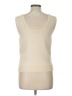 St. John Ivory Sleeveless Top Size L - photo 2