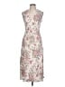 Auguste Floral Ivory Cocktail Dress Size L - photo 1