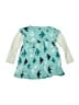 Tea 100% Cotton Teal Dress Size 3 - photo 1