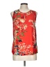 Violet & Claire 100% Polyester Orange Sleeveless Blouse Size L - photo 1