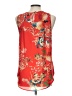 Violet & Claire 100% Polyester Orange Sleeveless Blouse Size L - photo 2