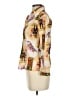 Unbranded 100% Polyester Print Gold 3/4 Sleeve Blouse Size S - photo 5