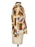 Unbranded 100% Polyester Print Gold 3/4 Sleeve Blouse Size S - photo 4