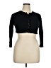 Iz Byer Black Cardigan Size 16 - photo 1