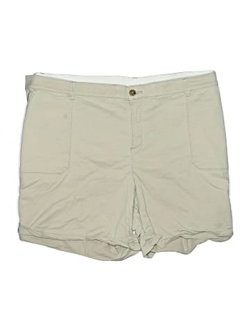 Lane Bryant Khaki Shorts (view 1)