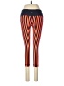 Lululemon Athletica Stripes Orange Leggings Size 8 - photo 2