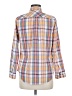 Eddie Bauer Plaid Yellow Long Sleeve Button-Down Shirt Size M (petite) - photo 2