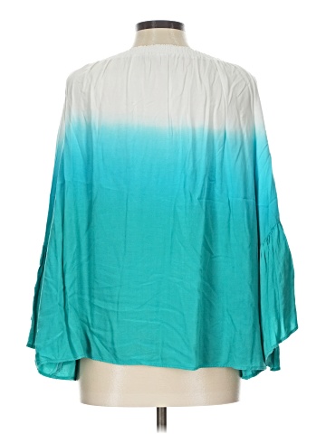 Easel 3/4 Sleeve Blouse (view 2)