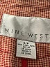 Nine West 100% Cotton Red Raincoat Size S - photo 6