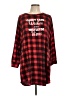 Assorted Brands Plaid Red Casual Dress Size XL - photo 1