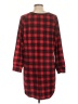 Assorted Brands Plaid Red Casual Dress Size XL - photo 2