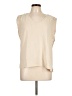 Nine Britton 100% Polyester Ivory Sleeveless Top Size L - photo 1