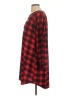 Assorted Brands Plaid Red Casual Dress Size XL - photo 5