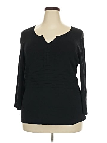 Cable & Gauge 3/4 Sleeve Top (view 1)