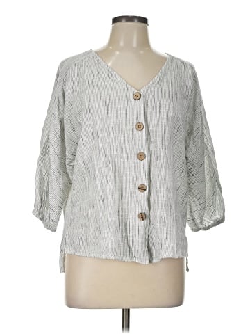 Unique Spectrum 3/4 Sleeve Blouse (view 1)
