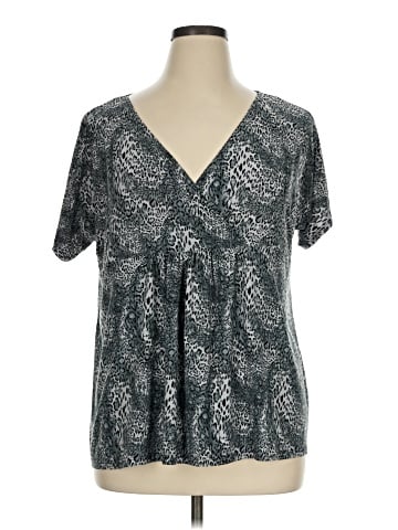 Susan Graver Short Sleeve T-Shirt (view 1)