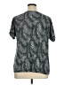 Susan Graver Animal Print Silver Short Sleeve T-Shirt Size XL - photo 2