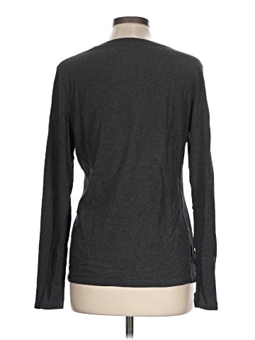 Fair Indigo Long Sleeve T-Shirt (view 2)