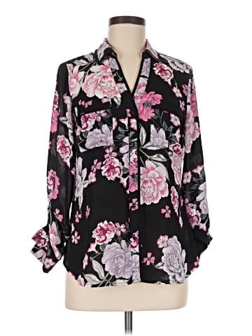 Candie's 3/4 Sleeve Blouse (view 1)