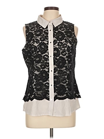 Calvin Klein Sleeveless Blouse (view 1)