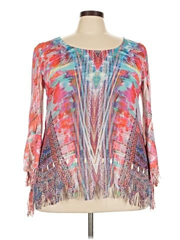 Mushka by Sienna Rose 3/4 Sleeve Blouse (view 1)