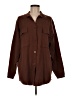 Wilfred Free Brown Long Sleeve Button-Down Shirt Size M - photo 1