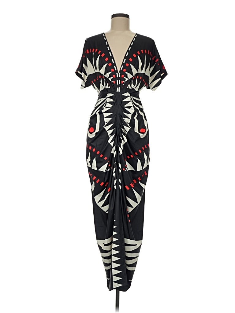 Pre-owned Commense Casual Dress In Black