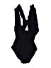 Ulla Johnson Solid Black One Piece Swimsuit Size S - photo 2