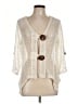 Nina Leonard Ivory 3/4 Sleeve Blouse Size L - photo 1