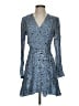 Parker Blue Cocktail Dress Size 4 - photo 1