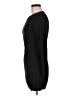 Blue Rain Solid Black Casual Dress Size M - photo 5