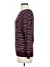 Worthington Stripes Burgundy Pullover Sweater Size M - photo 5