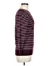 Worthington Stripes Burgundy Pullover Sweater Size M - photo 4