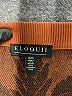 ELOQUII Tropical Brown Orange Casual Skirt Size 14 Plus - photo 4