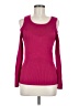 Bisou Bisou Pink Long Sleeve Top Size M - photo 1