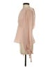 Topshop 100% Polyester Pink Long Sleeve Blouse Size 4 - photo 5