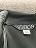 Studio 19 Solid Black Cocktail Dress Size M - photo 4