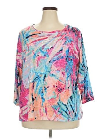 Allison Daley 3/4 Sleeve Blouse (view 1)