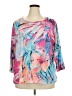 Allison Daley Pink 3/4 Sleeve Blouse Size 2X - photo 1