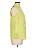 Foxcroft Green Sleeveless Button-Down Shirt Size 10 - photo 4
