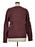 St. John's Bay Chevron-herringbone Burgundy Pullover Sweater Size XL - photo 2