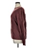 St. John's Bay Chevron-herringbone Burgundy Pullover Sweater Size XL - photo 5