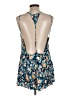 Nine Bird 100% Rayon Blue Sleeveless Blouse Size L - photo 2