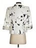 Alex Evenings Floral Silver Blazer Size S (petite) - photo 2